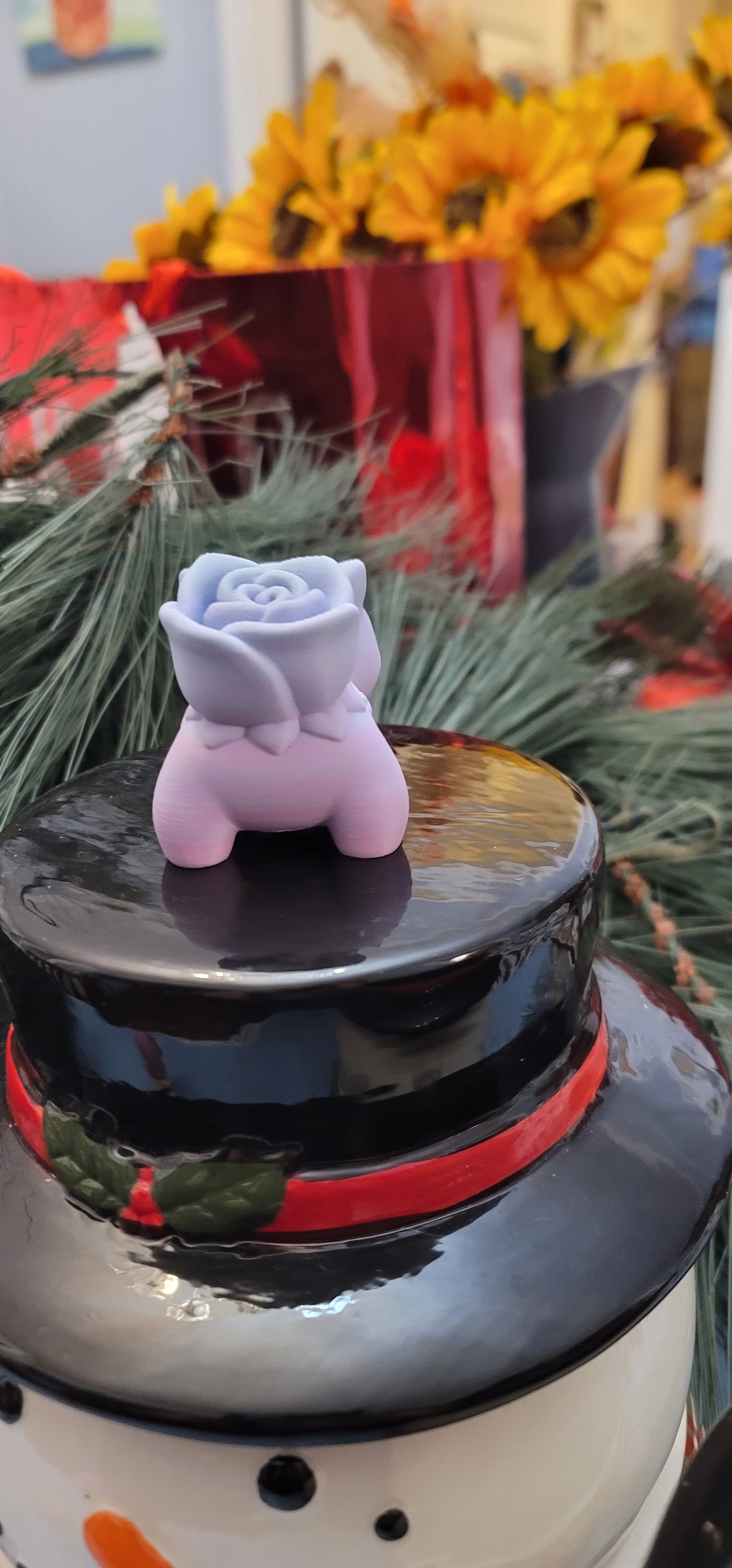 3D printed Valentine's Bulbasaur