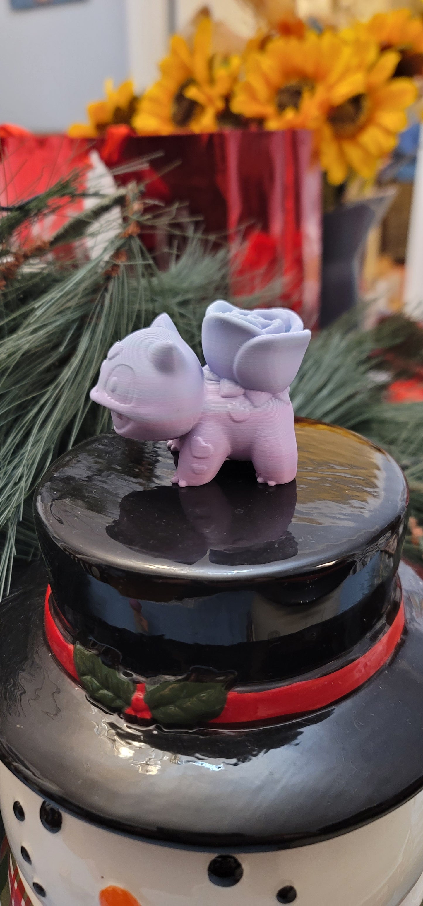 3D printed Valentine's Bulbasaur