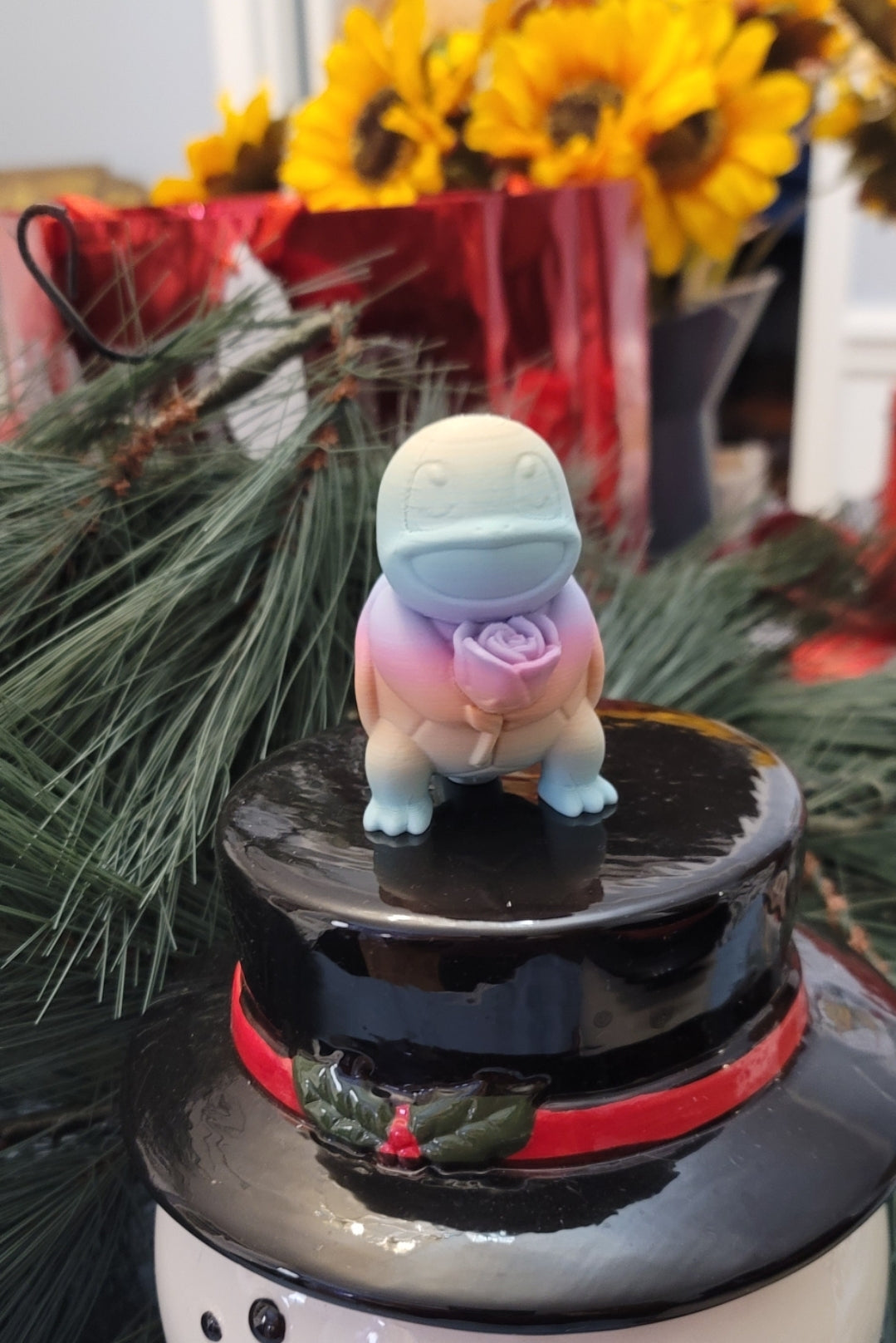3D printed Valentine's Squirtle