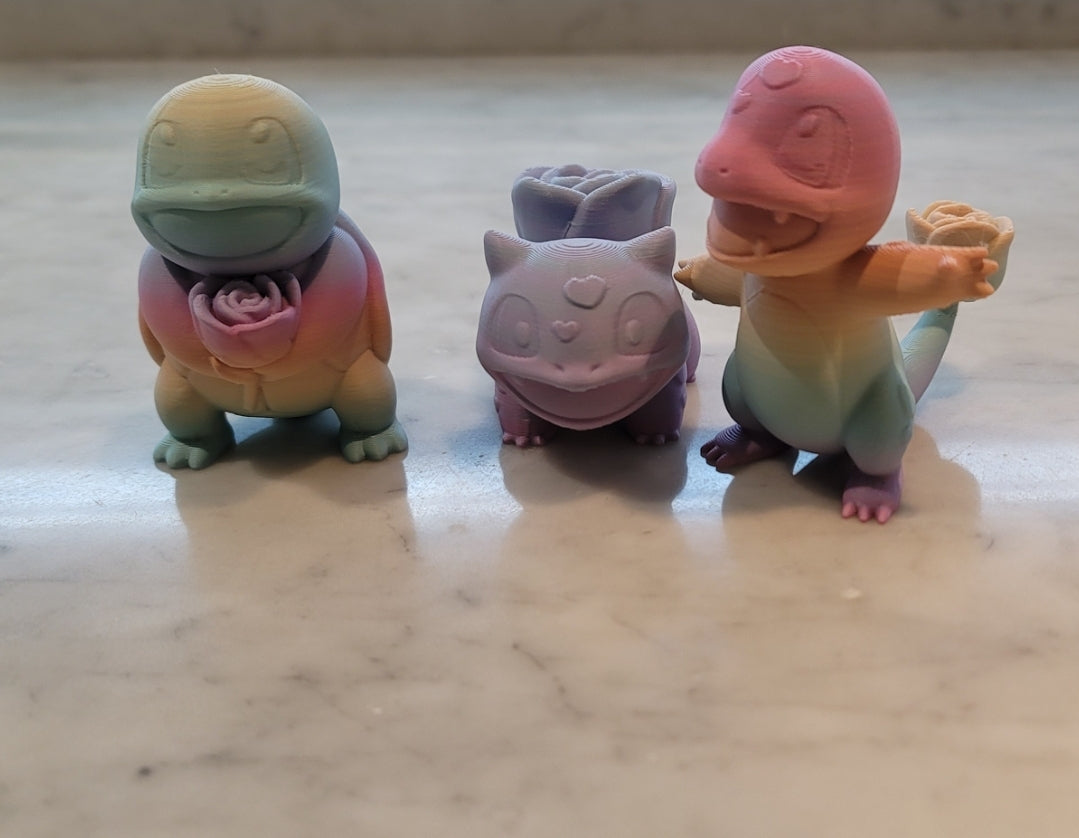 The Three Amigos rainbow print Pokémon