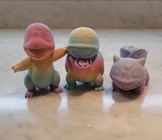 The Three Amigos rainbow print Pokémon