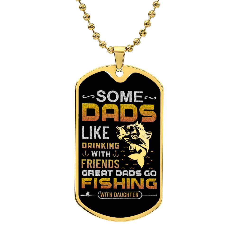 Fishing Dads - Dog Tag