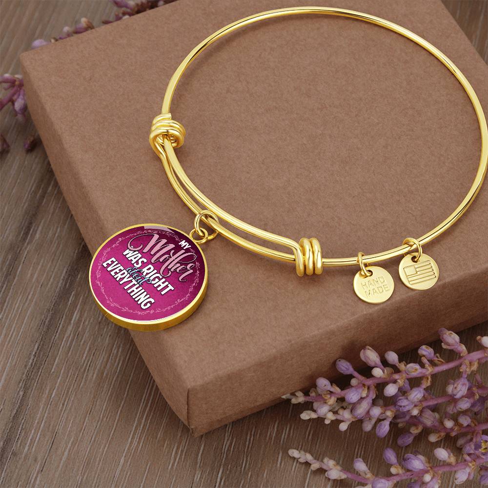 Mother is always right-bracelet