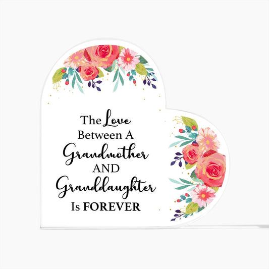 The love between a Grandmother and Granddaughter