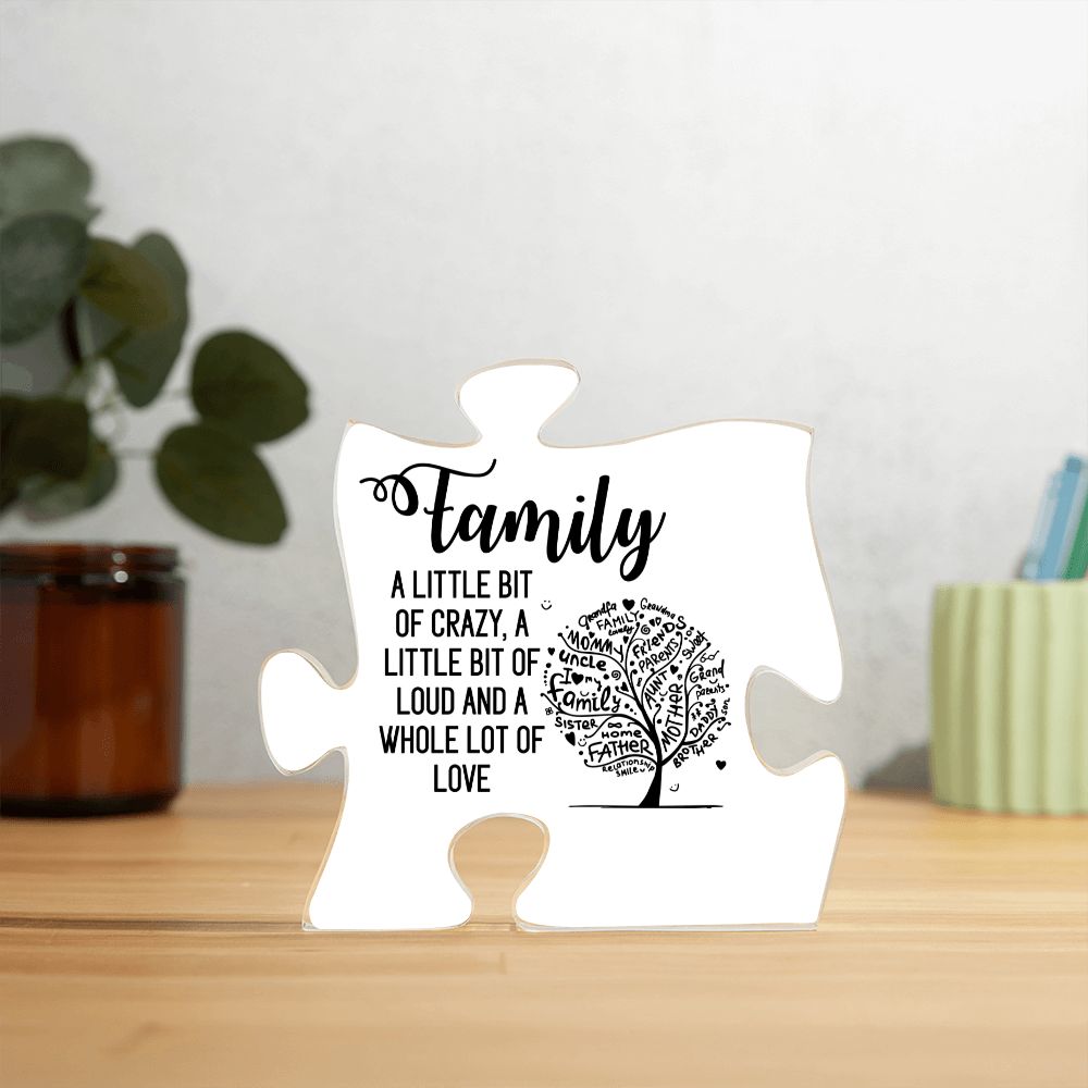 Family puzzle piece