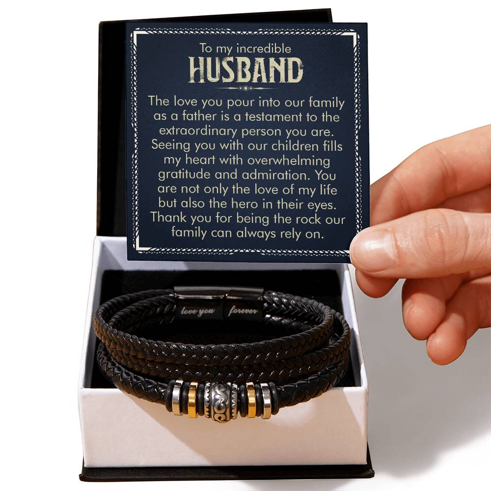 The love you pour - Men's bracelet