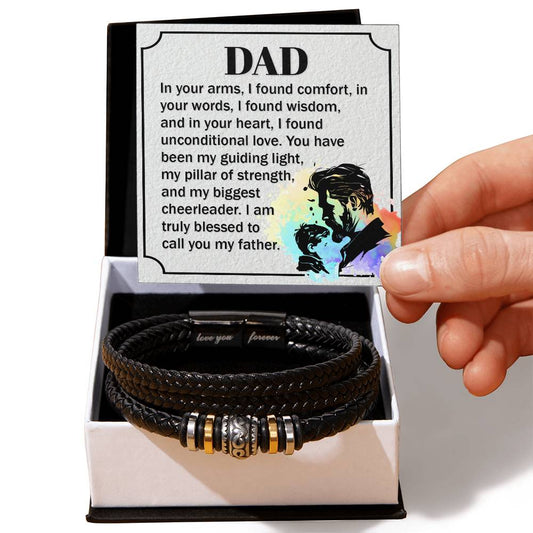 My Dad, My Father - Men's bracelet