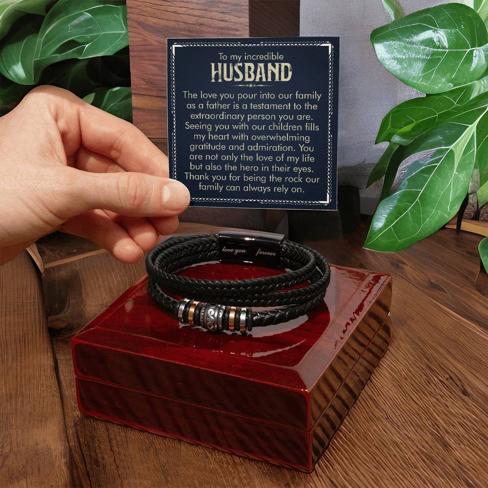 The love you pour - Men's bracelet