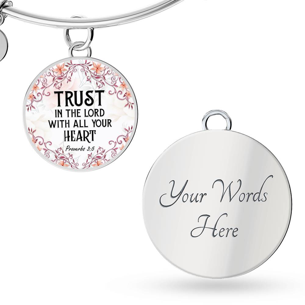 Trust in the Lord-Bracelet