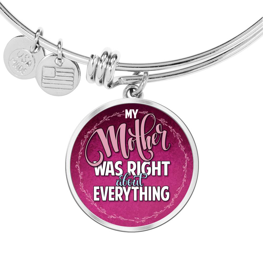 Mother is always right-bracelet