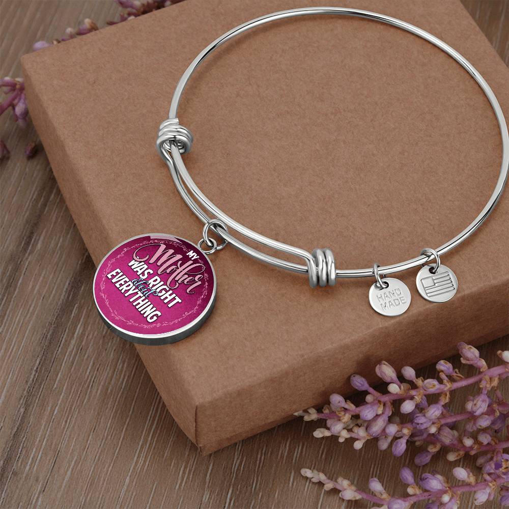 Mother is always right-bracelet