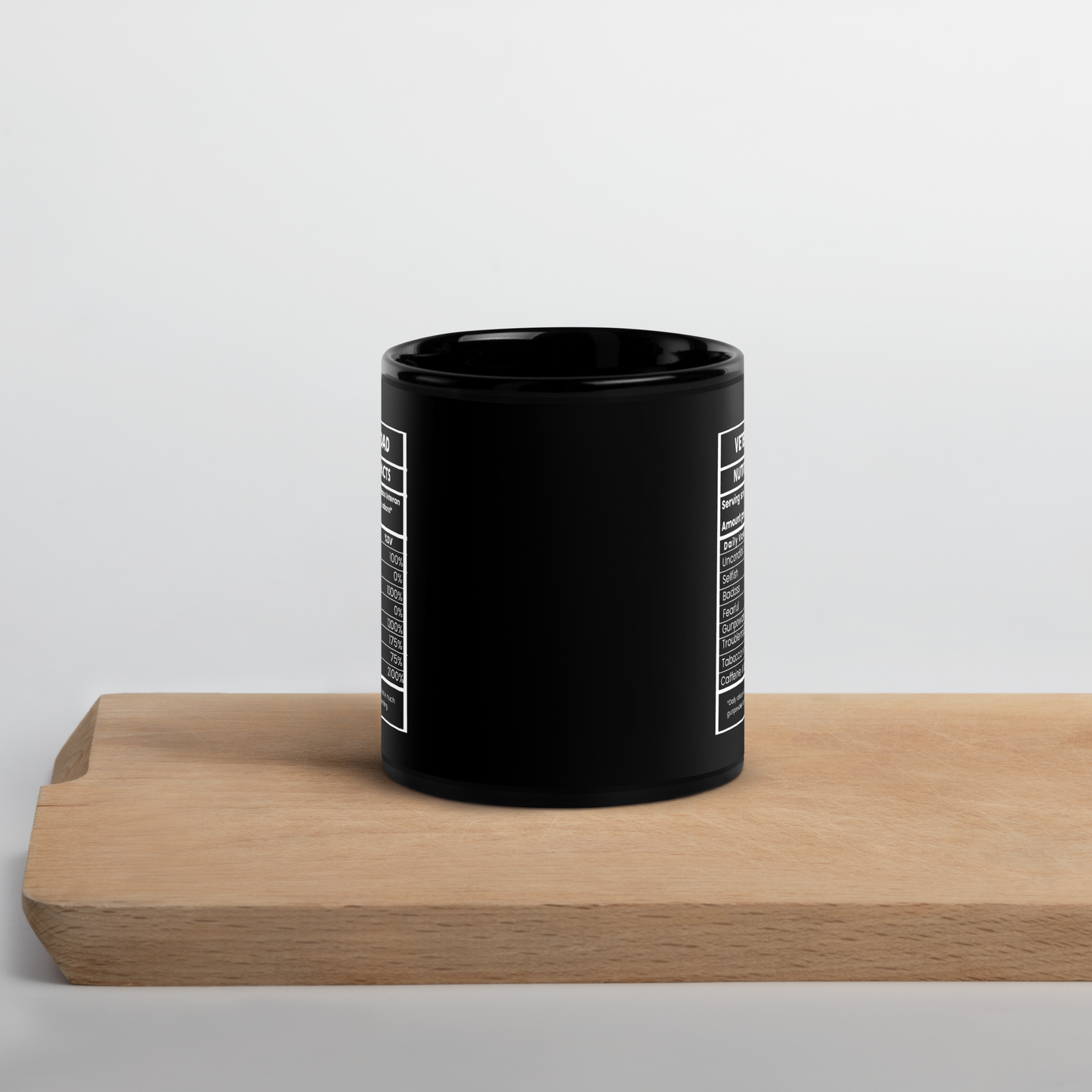 Veteran Dad Black Glossy Mug