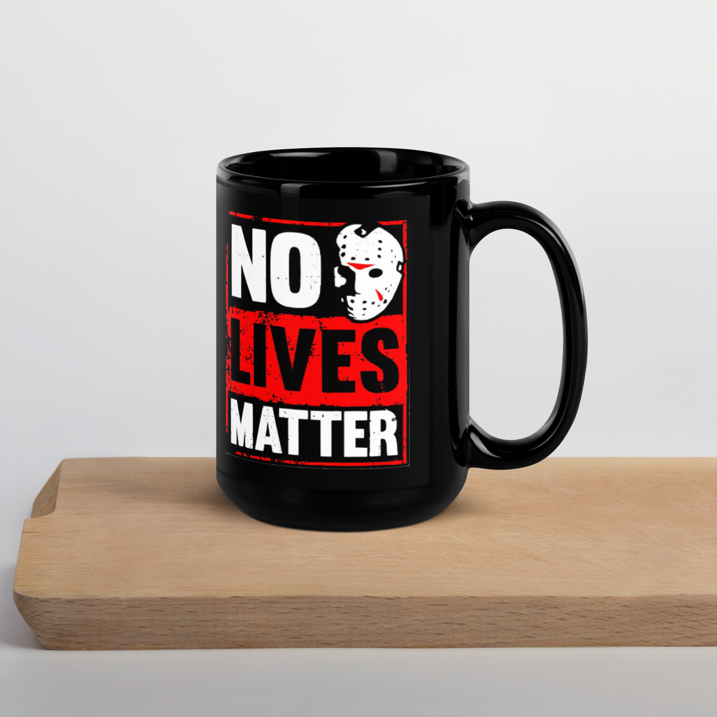 I Stand with Jason Black Glossy Mug