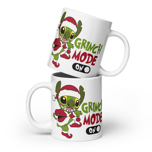 Grinch glossy mug